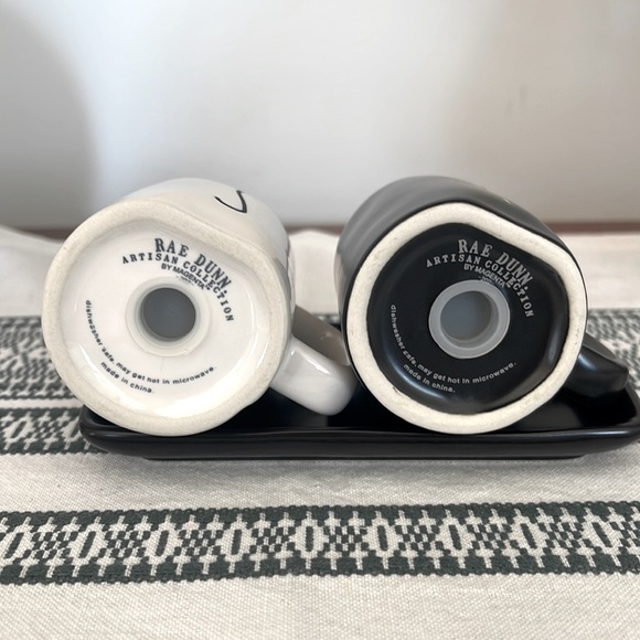 RAE DUNN Mini Mug Salt & Pepper Shakers - Picture 3 of 4